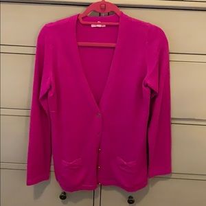 Lilly Pulitzer Hot Pink Cardigan
